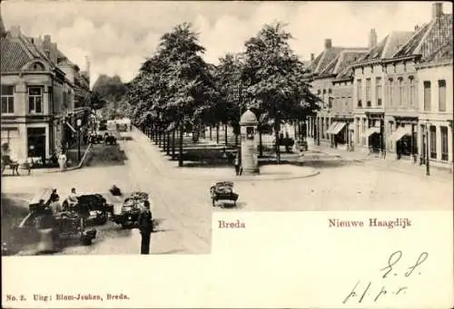 Ak Breda Nordbrabant Niederlande, Haagdijk