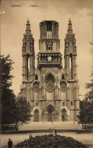 Ak Laeken Brüssel, Kirche