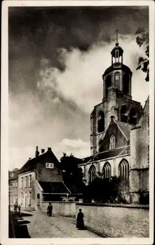 Ak Bergen op Zoom Nordbrabant Niederlande, St. Gertrudiskerk