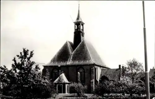 Ak Grijpskerke Zeeland, Ned. Herv. Kerk