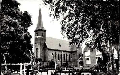 Ak Rekken Gelderland, R.K. Kerk en Pastorie