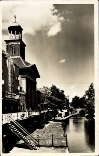 Ak Utrecht Niederlande, Oude Gracht