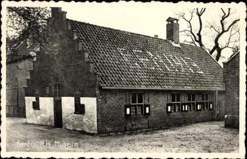 Ak Bergen Noord-Holland Nederland, Museum