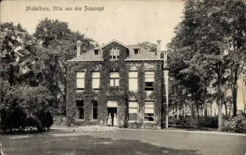 Ak Middelburg Zeeland Nederland, Villa aan den Seissingel