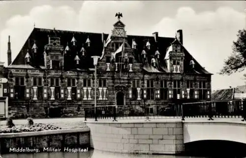 Ak Middelburg Zeeland Niederlande, Militärhospital