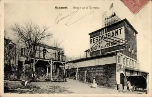 Ak Sannois Val d’Oise,  Moulin de la Terrasse