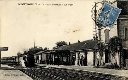 Ak Montsoult Val-d’Oise, Gare, Train