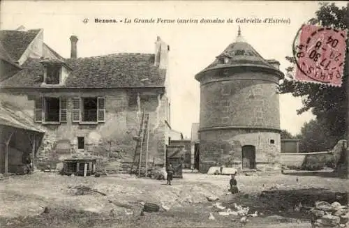 Ak Bezons Val d'Oise, La Grande Ferm