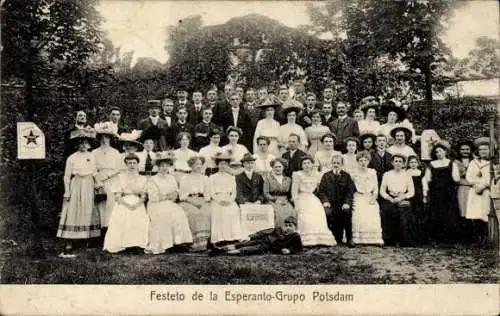 Ak Potsdam, Festeto de la Esperanto-Grupo