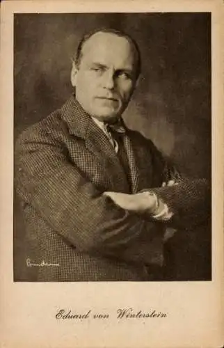 Ak Schauspieler Eduard von Winterstein, Portrait