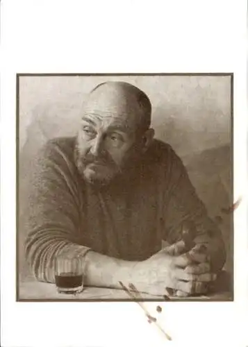 Ak Schauspieler Rolf Hoppe, Portrait, Autogramm