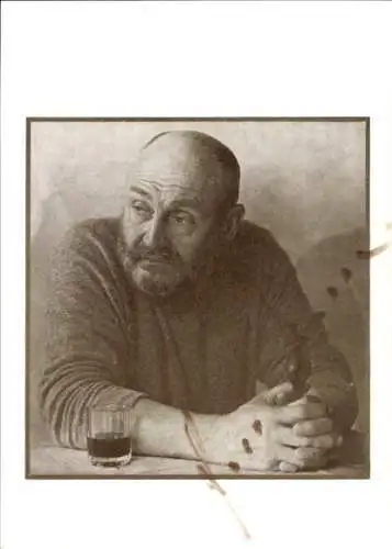 Ak Schauspieler Rolf Hoppe, Portrait, Autogramm