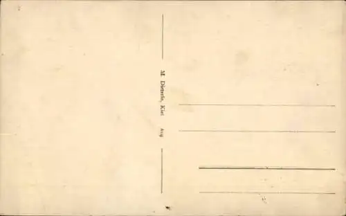 Ak Deutsches Kriegsschiff, SMS Kaiserin Augusta, Panzerdeckkreuzer, Kaiserliche Marine