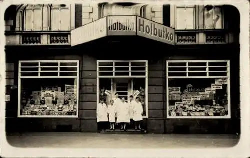 Foto Ak Holbutko Holländische Butter Compagnie, Lebensmittelgeschäft