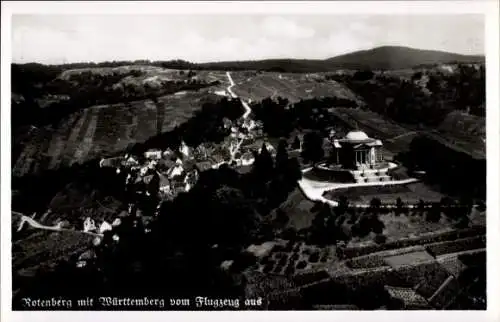 Ak Rotenberg Stuttgart, Fliegeraufnahme