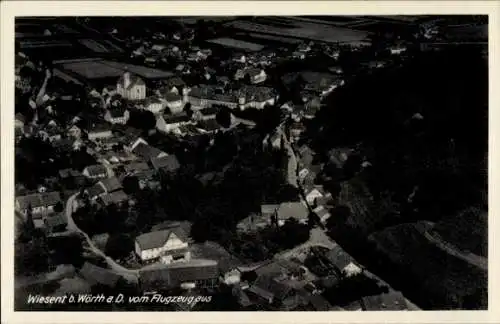 Ak Wiesent in der Oberpfalz, Fliegeraufnahme