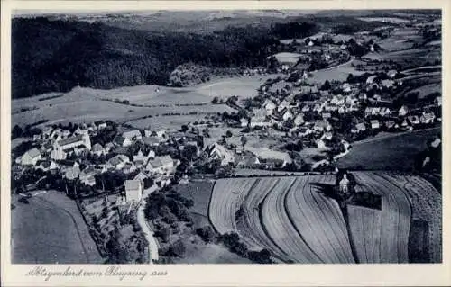 Ak Abtsgmünd Ostalbkreis, Fliegeraufnahme