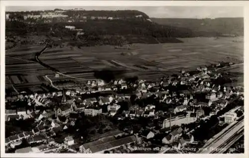 Ak Spaichingen in Württemberg, Fliegeraufnahme