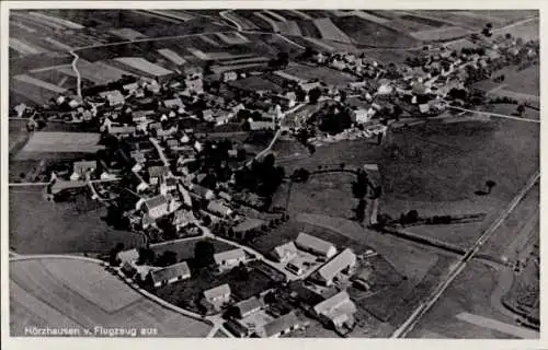 Ak Hörzhausen Schrobenhausen in Oberbayern, Fliegeraufnahme