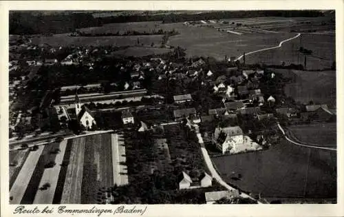 Ak Emmendingen im Breisgau Baden, Fliegeraufnahme