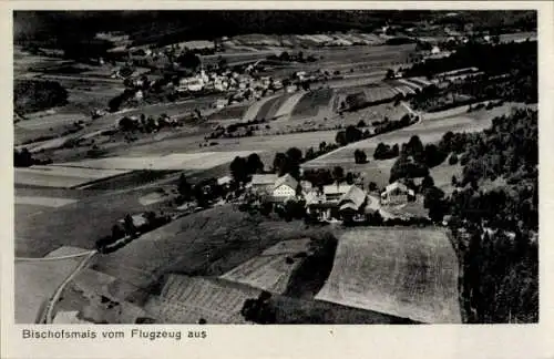 Ak Bischofsmais in Niederbayern, Fliegeraufnahme