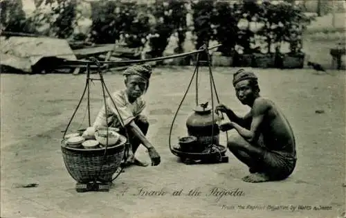 Ak Asien, A Morning Meal, Frühstück