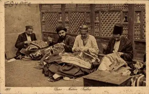 CPA Le Caire Le Caire Egypte, Natives Tailors