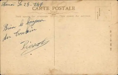 Ak Osaka Präfektur Osaka Japan, Straßenpartie