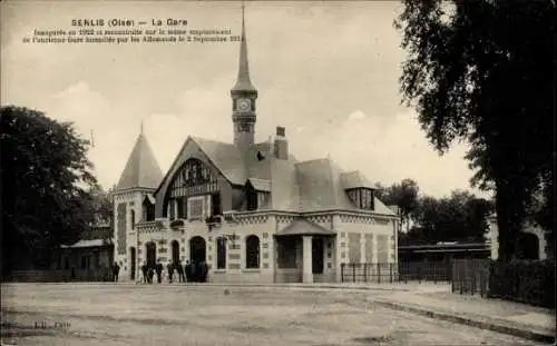 Ak Senlis Oise, Gare