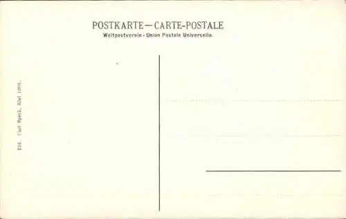 Ak Deutsches Kriegsschiff, SMS Friedrich Carl