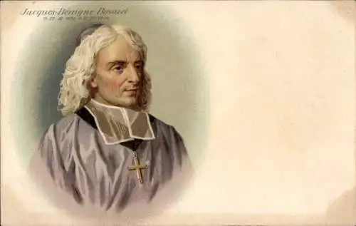 Litho Jacques Bénigne Bossuet, französischer Bischof und Autor