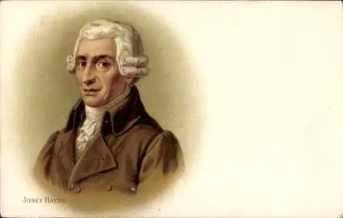 Litho Komponist Joseph Haydn, Portrait