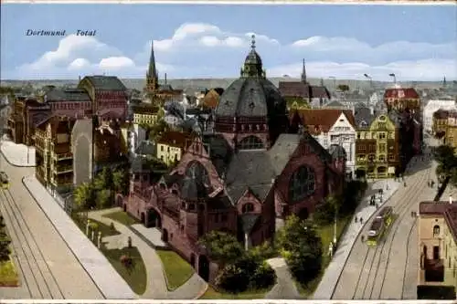 Judaika Ak Dortmund im Ruhrgebiet, Synagoge