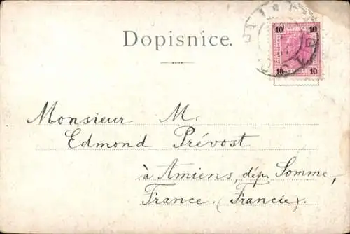 Judaika Ak Praha Prag Tschechien, Synagoge