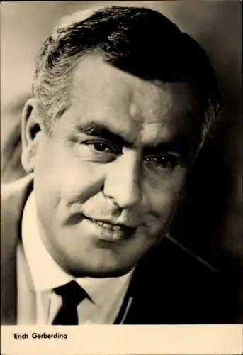 Ak Schauspieler Erich Gerberding, Portrait, Film Die goldene Spinne