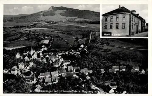 Ak Büßlingen Tengen in Baden, Fliegeraufnahmen, Hohenstoffeln, Gasthaus zur Linde