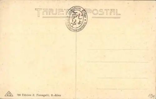 Ak Argentinien, Indios Chamacoco, Joata y su mujer Nozzae