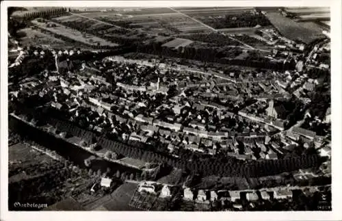 Ak Gardelegen in der Altmark, Fliegeraufnahme