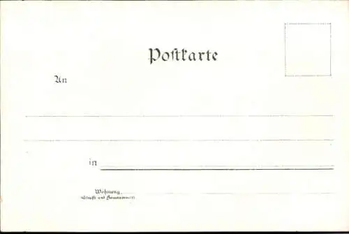 Litho Bad Liebenzell im Schwarzwald, Burgruine, oberes und unteres Bad, Kollbachtal