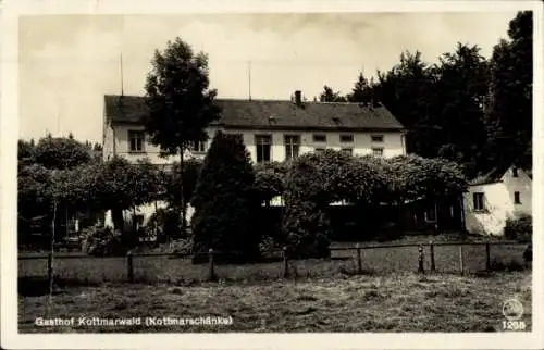 Ak Walddorf Kottmar in der Oberlausitz, Gasthof Kottmarwald, Kottmarschänke