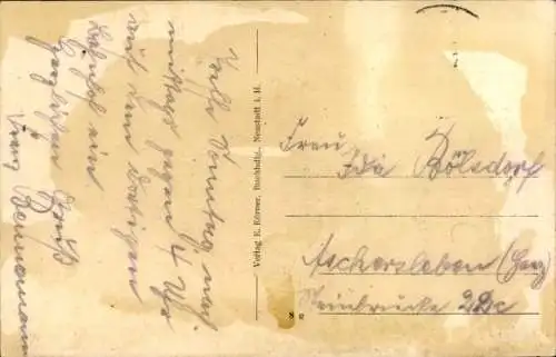 Ak Neustadt in Holstein, Jungfernstieg