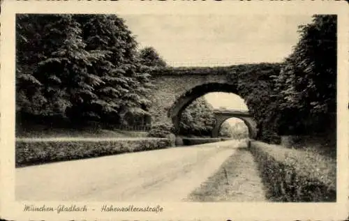 Ak Mönchengladbach am Niederrhein, Hohenzollernstraße