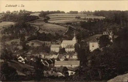 Ak Liebstadt Erzgebirge Sachsen, Gesamtansicht