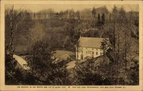 Ak Wachau in Sachsen, Seifersdorfer Tal, Gräfl. v. Brühl'sche Marienmühle, Gräfl. von Brüh'sche Mühl