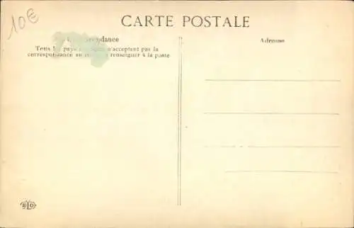 Ak Paris, Boulevard Saint Germain, Telegraphe Chappe, Monument de Claude Chappe