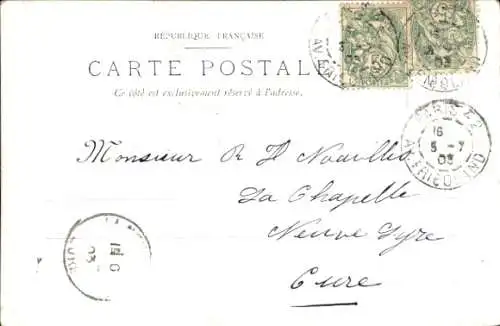 Ak Paris XVIII, La Savoyarde