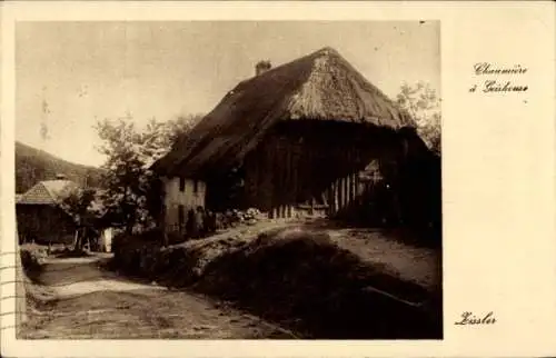 Ak Gaishausen Geishouse Vogesen Haut Rhin, Am großen Belchen, Chaumiere