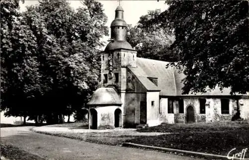 Ak Honfleur Calvados, Chapelle de Notre Dame de Grace