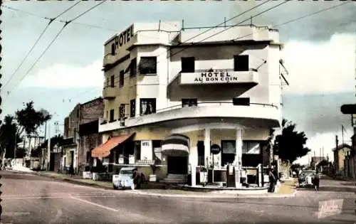 Ak Perpignan Pyrénées Orientales, Hotel "Au Bon Coin"