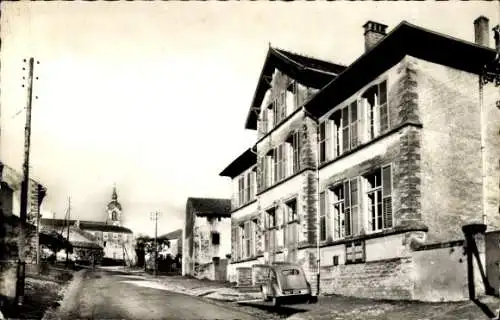 Ak Hestroff Hessdorf Lothringen Moselle, Straße, Citroen 2CV